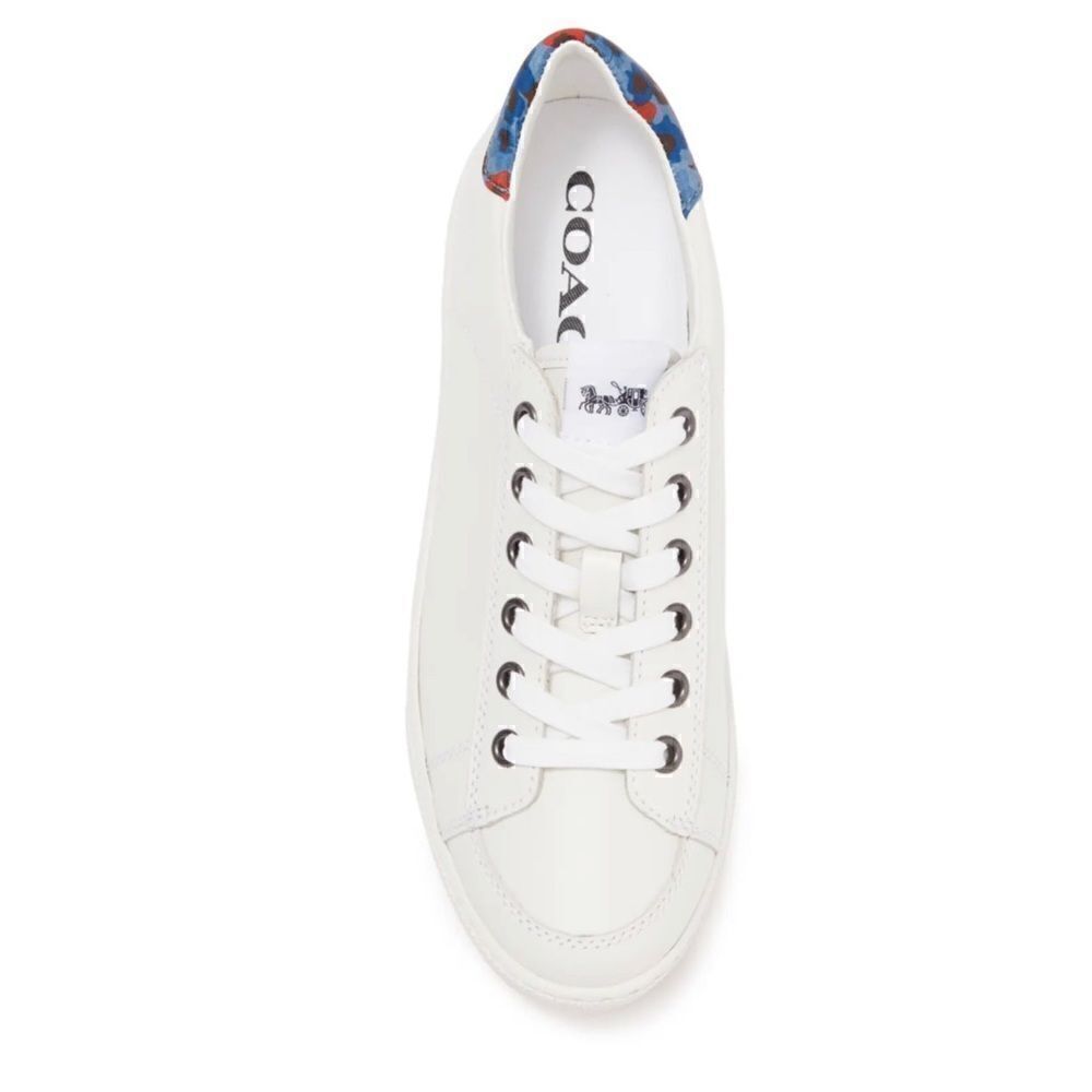 Authentic Coach Porter Soft Leather Low Top Sneakers Size 10/ excellent